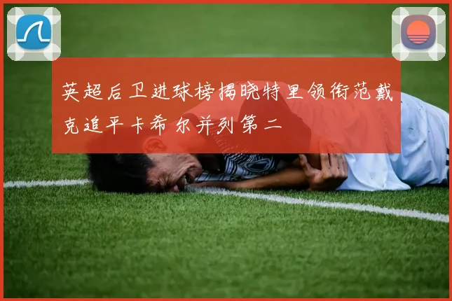 英超后卫进球榜揭晓特里领衔范戴克追平卡希尔并列第二